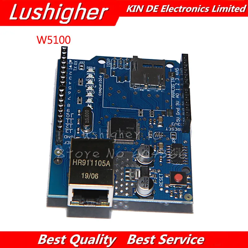 1pcs W5100 R3 UNO Mega 2560 1280 328 UNR Only Development Board Shield Ethernet | Электронные компоненты и