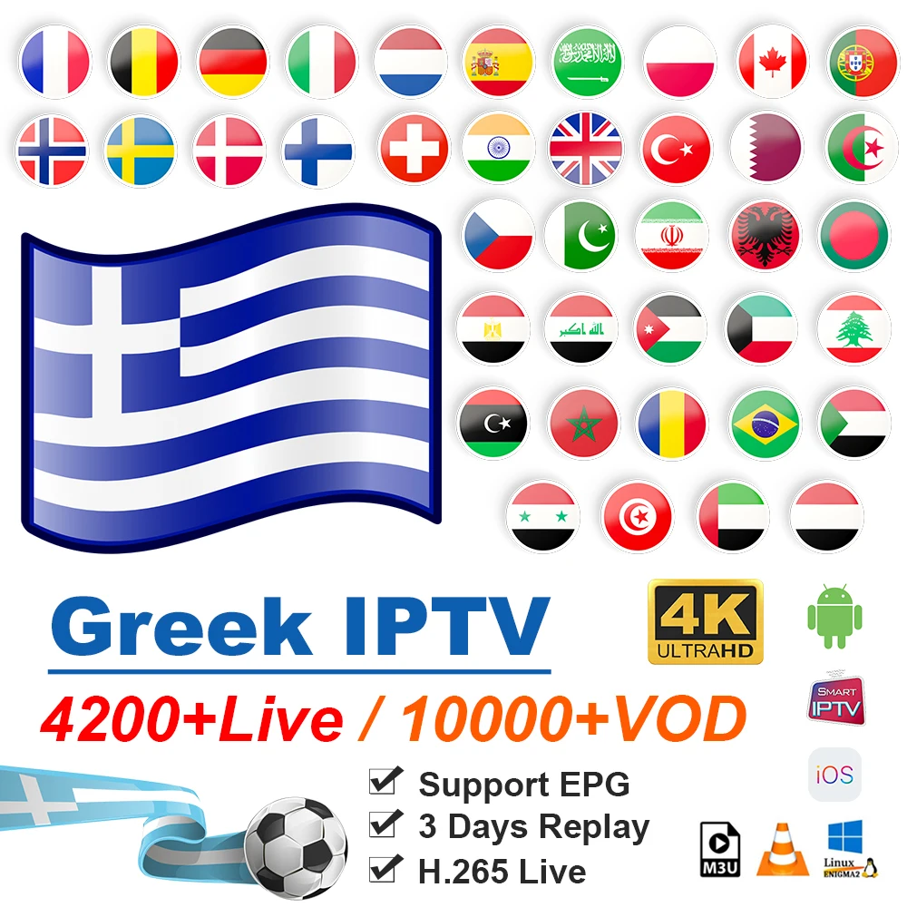 

IPTV Subscription Germany France Sweden Greece IPTV M3U 1 Year IPTV Italy Greek Portugal Spain Swedish Poland Free test IP TV