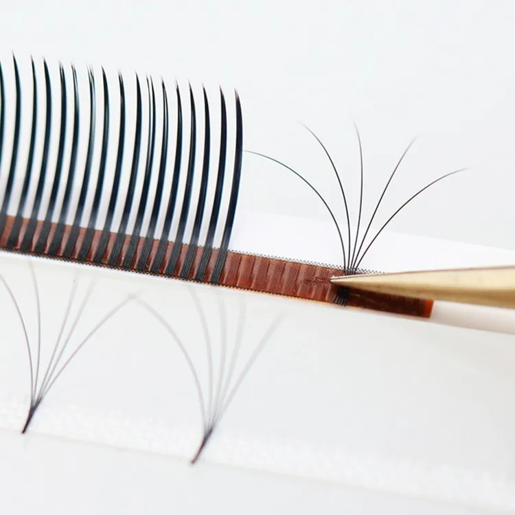 5d Eyelash extension 0.07 queen of easy fan soft save time fast lash extensions