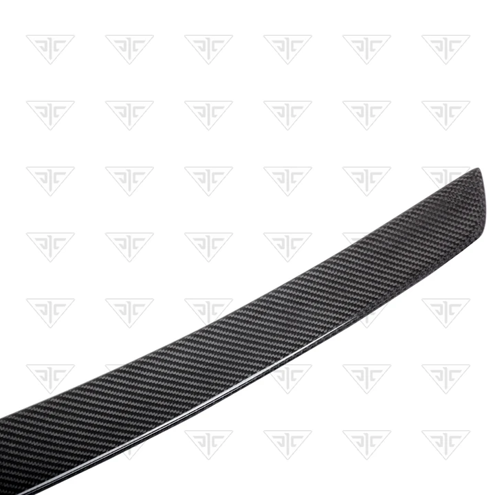 For Ferrari FERRARI 488 2015-2018 high quality Carbon Fiber rear boot Wing Spoiler Rear Roof Spoiler Wing Trunk Lip Boot Cover - - Racext 45