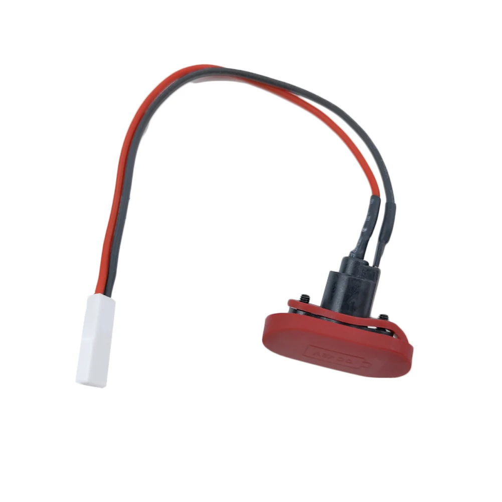Electric Scooter Power Charger Cord Cable+Charging Port Plug Cover for  Xiaomi Mijia M365 Scooter Accessories