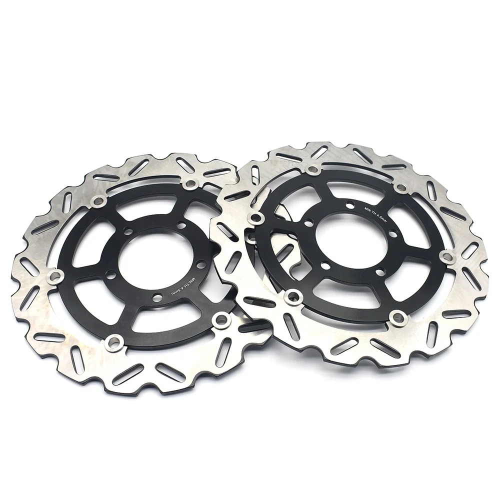 Motorcycle Front Brake Disc Rotor For Kawasaki Ninja Zx6r Zx6r 636cc 20132020 Z800 Z 800 E