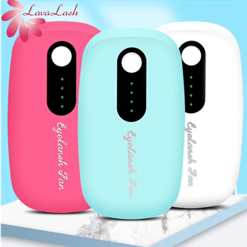 

USB Eyelash Extension Mini Fan Air Conditioning Blower Lashes Fans Glue Grafted Eyelashes Dedicated Dryer Makeup Tools 4 Colors