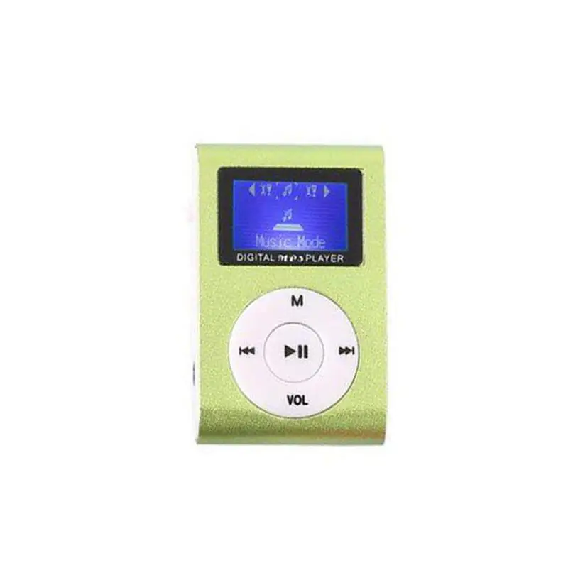 Есть экран Клип карты Mp3 металлический корпус Mp3 плеер Музыка студенческий подарок Walkman K8C7