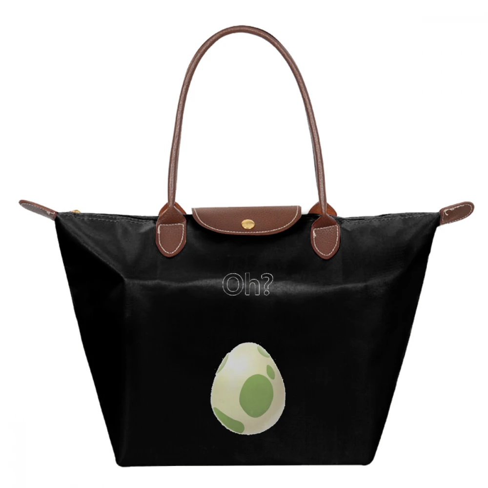 

Pokemon Go Handbag Pokemon Go Egg Top-handle Bags Print Women Tote Bag Schoolbag Teen Nylon High quality hobo Handbags