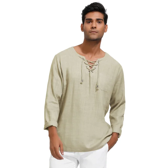 linen ghillie shirt