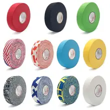 Hockey Stick Tape 1Pc 2.5mm x 25m Multipurpose Colorful Sport Safety Cotton Cloth Enhances Ice field Hockey badminton Golf Tape
