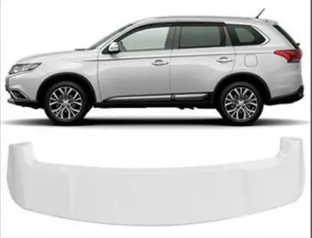 ABS Краски Автомобиля Заднее Крыло багажника выступ Спойлеры для Mitsubishi Outlander - Цвет: Белый