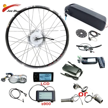 

Ebike Conversion kit Bafang Motor Ebike Rear Motor Wheel LCD/LED Display DIY Electric Biycle Conversion Kit