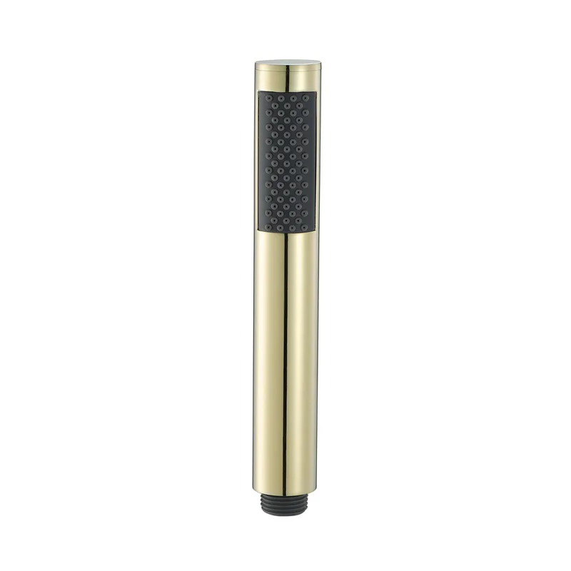 Handheld Showerheads Hand Shower Hand Held Shower Head Round Bathroom Faucet Accessories Products Solid Brass Chrome Finished 03