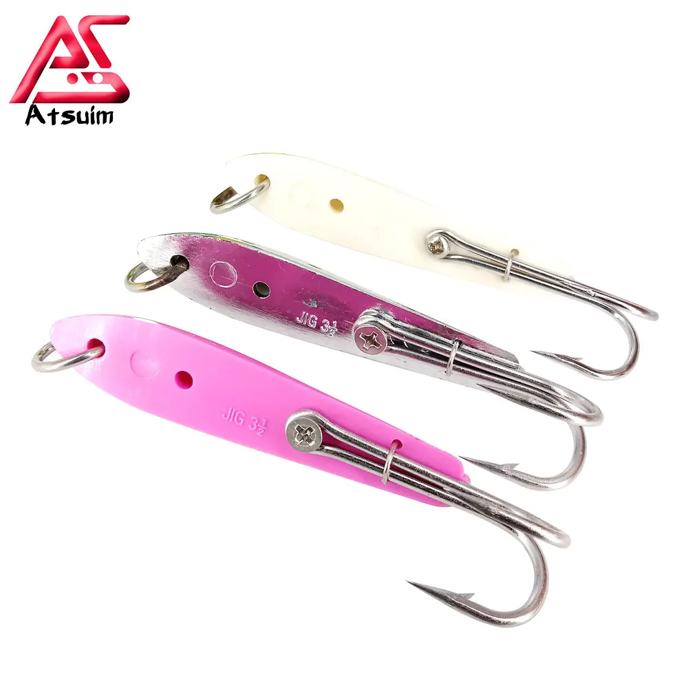 

Рыболовный крючок для буксировки, рыболовный крючок для глубоководного лука, рыбалки с лодки, пластиковая приманка с двумя крючками, Золотой пистолет для скумбрии