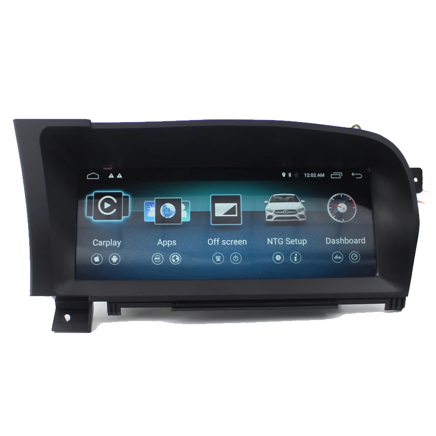Для Mercedes Benz S Class W221 2005 2006-2013 автомобильный радиоэкран с gps навигацией Bluetooth 10,25 дюймов 4G+ 64G Android дисплей