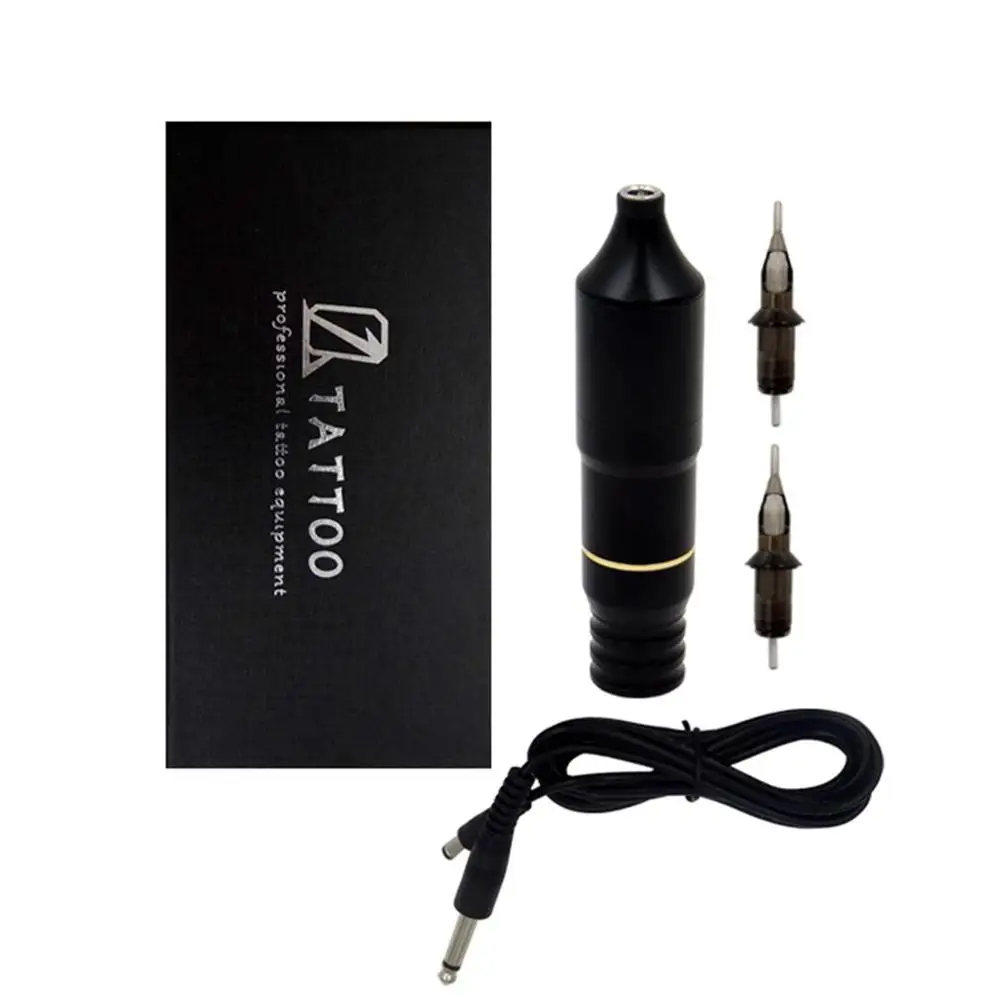 Tattoo Pen Machine Ручка для татуировки из алюминиевого сплава, роторная машинка для татуировки, Прецизионная ручка для тату постоянного тока для татуажа - Цвет: Tattoo Pen Machine