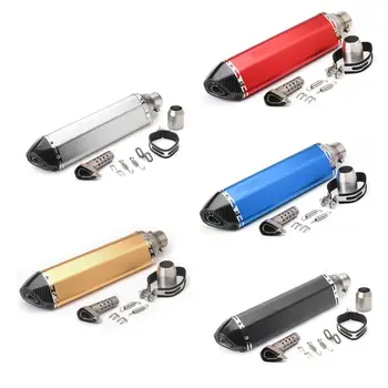 

Small Hexagon Slip-on Motorcycle ATV Exhaust Muffler Pipe Killer Silencer Exhaust System Professional Spare Parts Motor