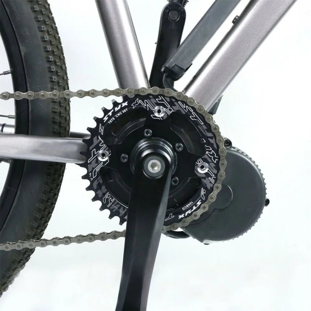Велосипедный шатун для Bafang 104BCD, велосипедный мотор, алюминиевый сплав, цепное кольцо, кольцо, адаптер для электрического велосипеда, аксессуары