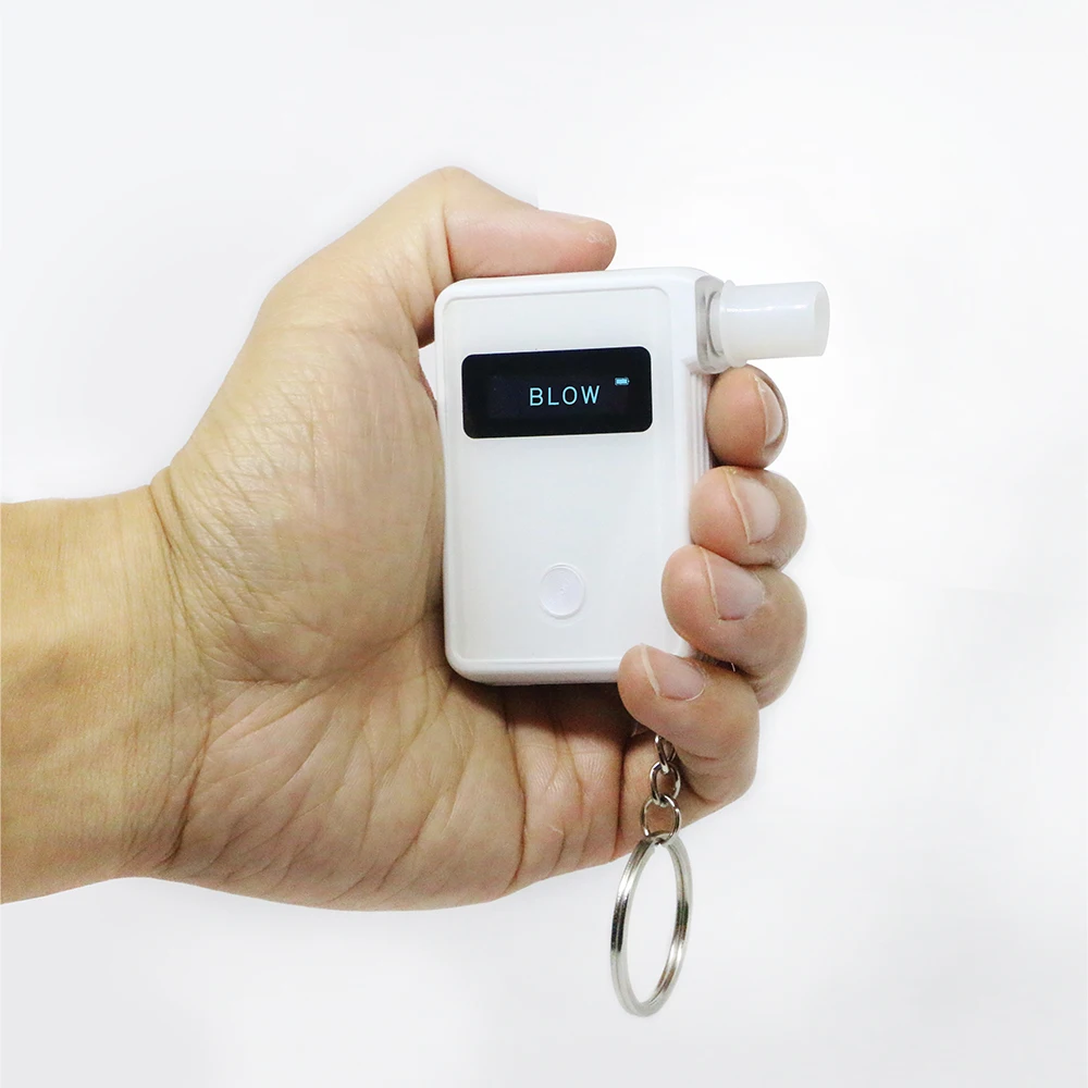 Harwest AT800 Fuel Cell Alcohol Tester Accurate and Fast Breathalyzer Alcohol Tester with APP and 10 Mouthpieces