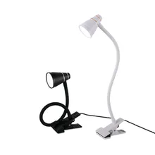 Гибкий светодиодный Настольный светильник с регулируемой яркостью на клипсах, светильник для чтения, 6 режимов Liumination, настольные лампы для ухода за глазами, регулируемый светильник ing, для учебы, офиса