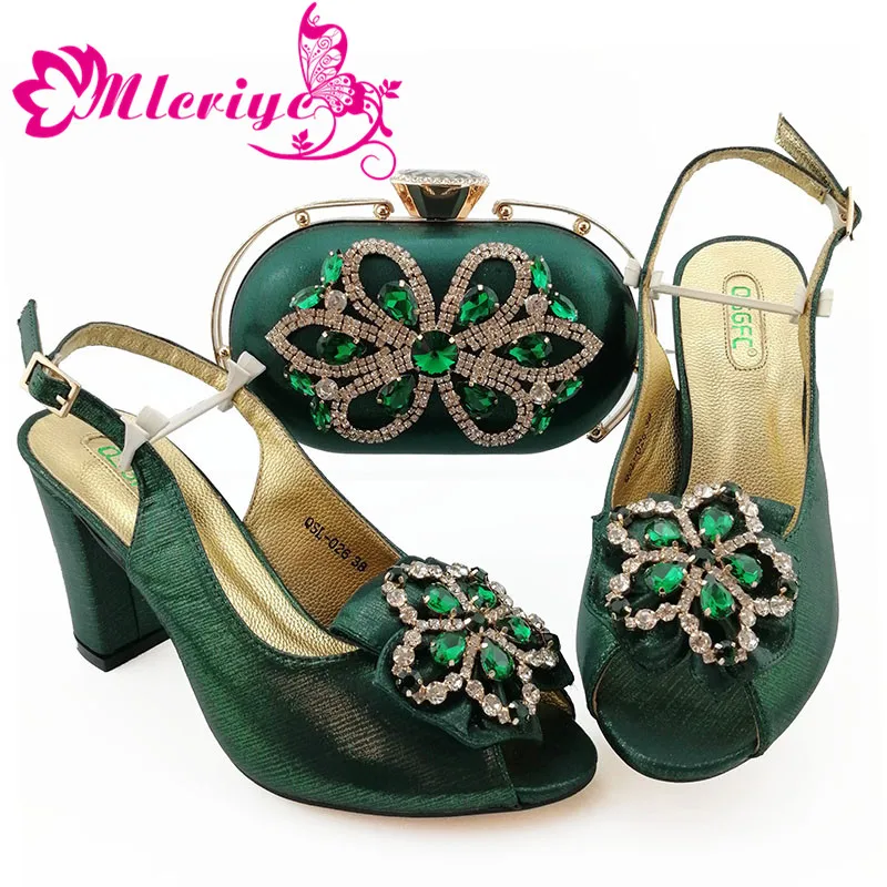 

New Arrival Ladies Italian Shoes and Bag Set African Wedding Women Shoe and Bag Sets Party Pumps Shoes Ladies Shoes Fashion