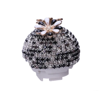 

Car Perfume Diamond Clip (Two flowers Pattern)