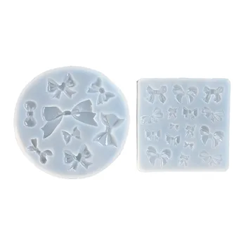 

Silicone Mold for jewelry bow charms pendant Resin Silicone Mould handmade tool epoxy resin molds