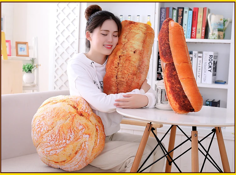 50 см/55c креативная имитирующая плюшевая подушка для хлеба в форме бургера забавная пищевая Подушка для сна и подушка детская игрушка подарок на день рождения