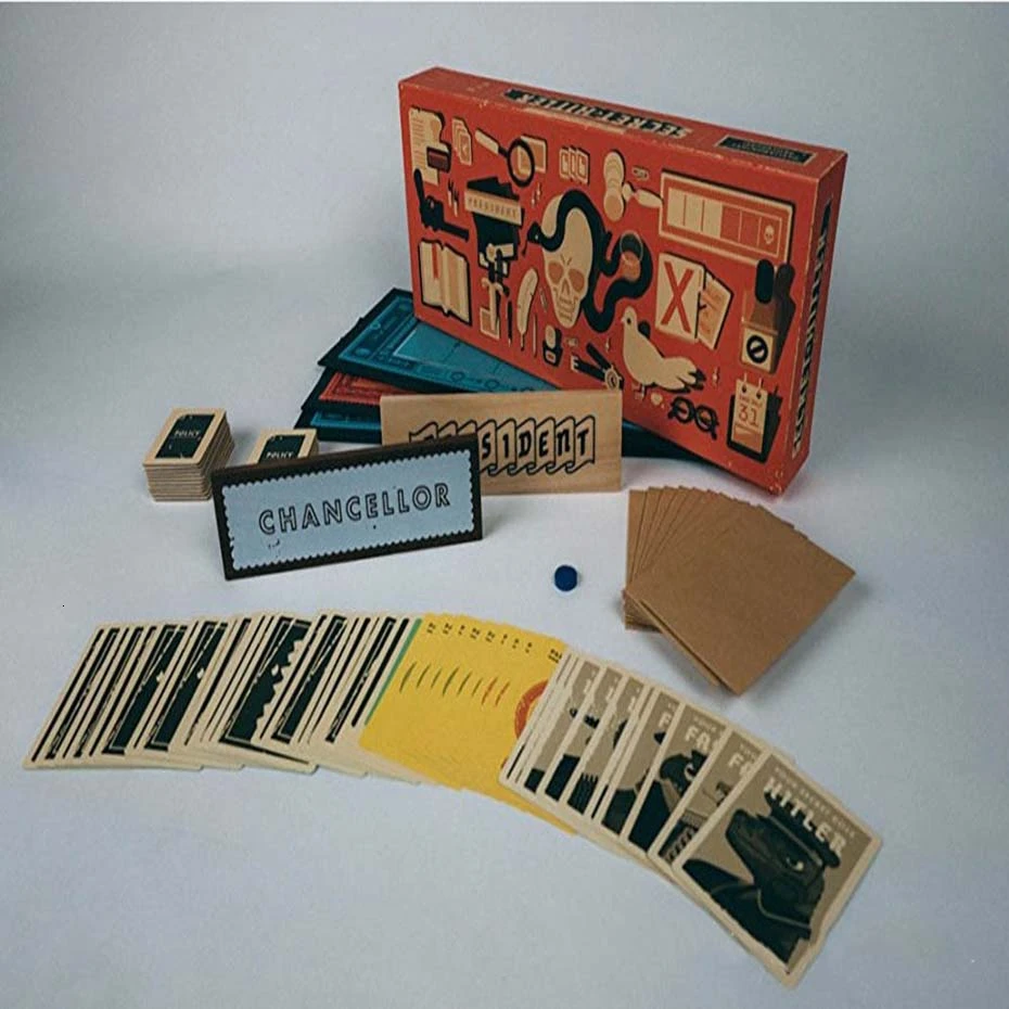 Jeux de cartes Hitler secrets chauds rôles cachés un jeu de société de déduction sociale jouer