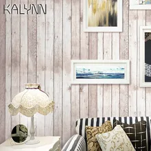 Cheap Self Adhesive Wallpapers 1.47x19.7ft White Wood Decorative Films Living Room Bedroom kitchen Home Improvement DIY Wall Stickers
