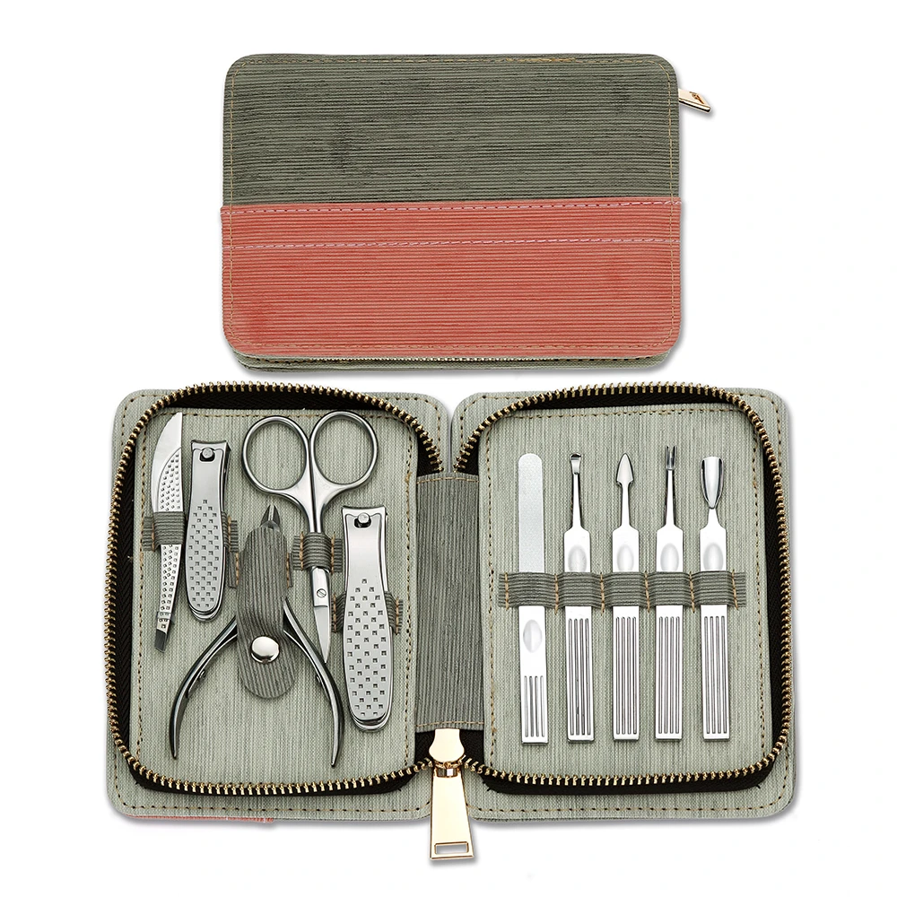 Pcs Stainless Steel Nail Care Kit For Women Men Professional Manicure Pedicure Set Grooming Kit With Travel Case Perfect Gift - Nail Sets & Kits AliExpress