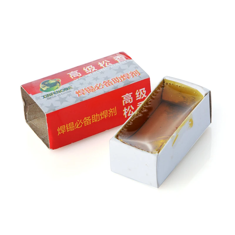 

Carton Rosin For Electric Soldering Iron Soft Solder Welding Fluxes Scaling Powder Lead-Free Lead Smd Through Hole Repair M20
