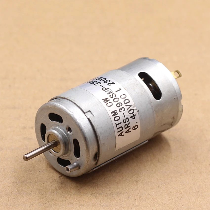 DC6.4v 6700 об/мин 200 мА микро мотор DIY игрушка макс. 12 В электрическая техника Длина оси