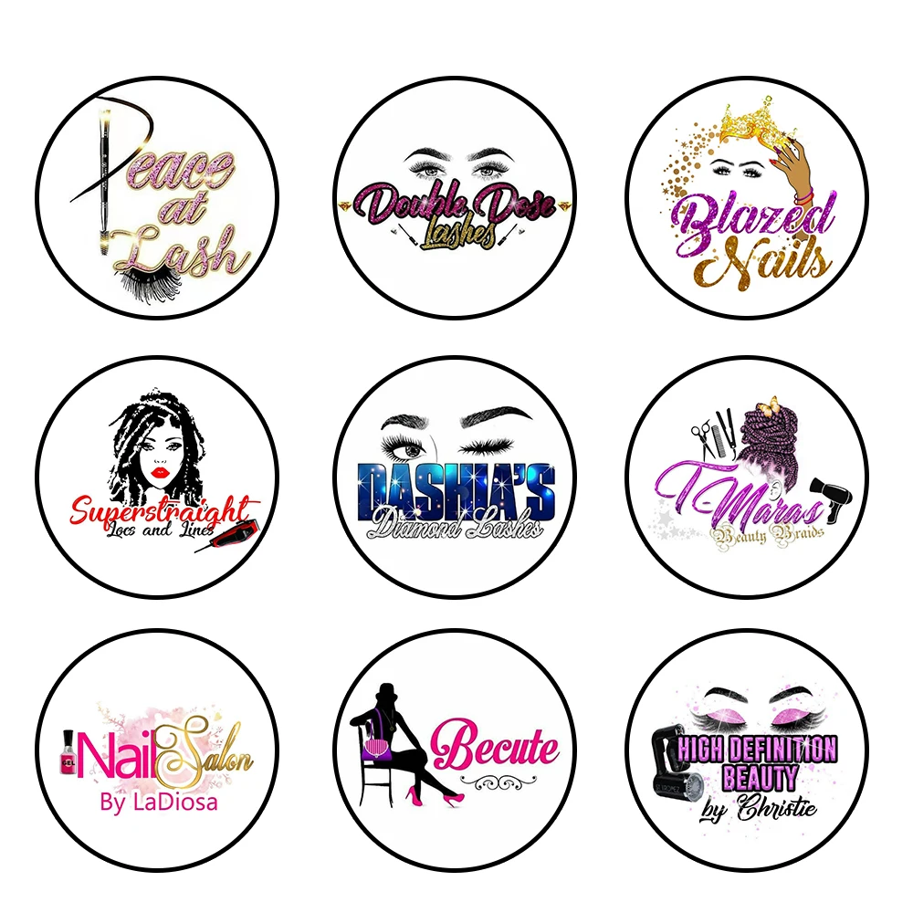 

100/500 Pcs Custom Personalized Transparent PVC stickers,Logo, Eyelashes Stickers, Lip Balm Lipstick Labels, Lipgloss Tubes