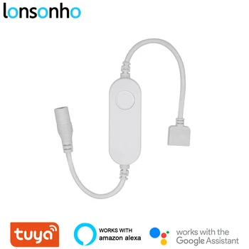 

Lonsonho Wifi Smart Light Strip Controller RGB 4 Pins Tuya Smartlife Wireless Remote Control Works With Alexa Google Home