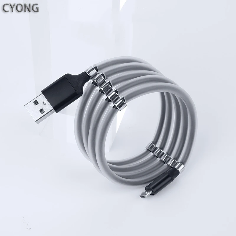 USB C Магнитный Тип Кабеля micro usb кабель 2.4A телефона для быстрой зарядки передачи и синхронизации данных Шнур A51