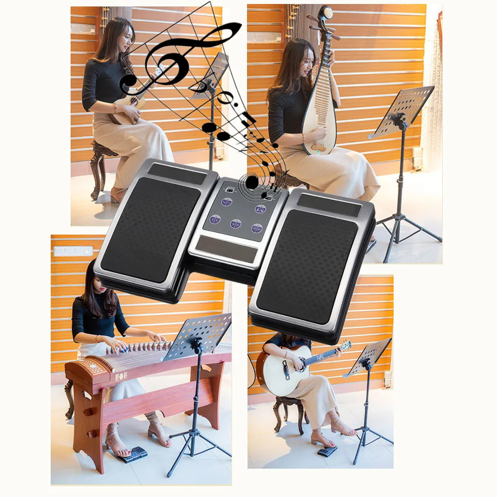 Перезаряжаемый инструмент, играющий в помощь, педаль, bluetooth, Page Turner, педаль, Музыкальный беспроводной контроллер для планшетов