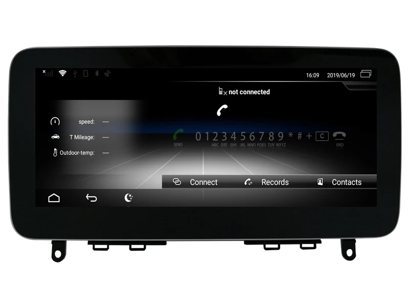 WITSON Android 7,1 большой экран автомобильный DVD gps для MERCEDES-BENZ c-класса W204/S204 C180 C200 C220 C250 C260 C280 2008-2010(NTG4.0
