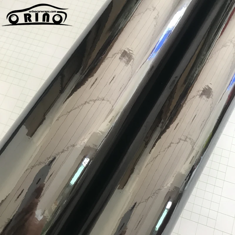 Black Chrome Vinyl Film Sticker-2