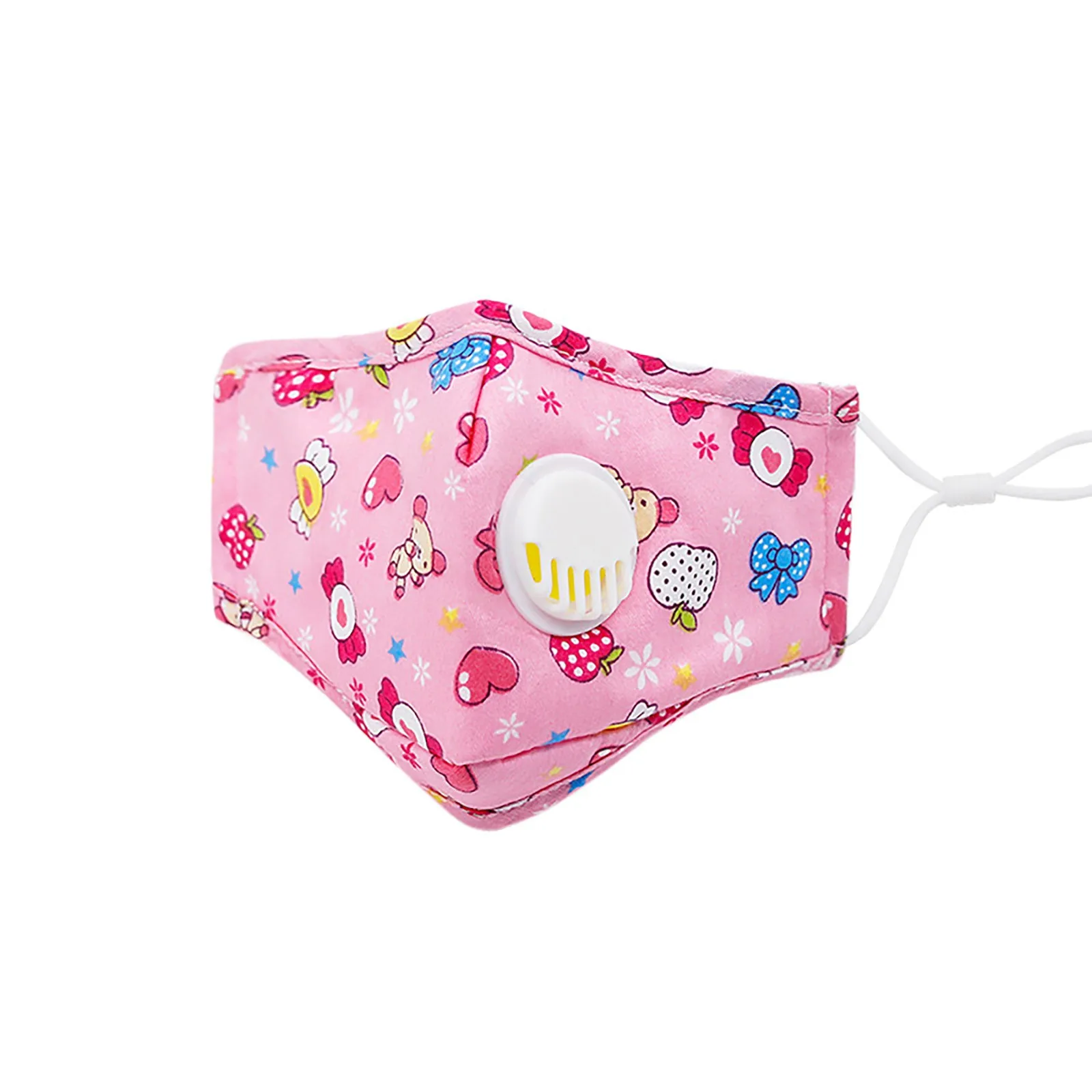 Children's Masks 3d Cartoon Mask Breathing Printing Sunscreen Mask Washable Headband Masque Mascarilla Cubrebocas Respirator 4