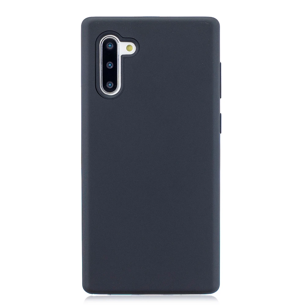 Простой однотонный чехол 3 в 1 с полной защитой 360 градусов для Samsung A30 A50 A70 Note 10 Pro S10