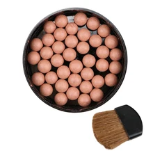 LUWHICEY 1 шт. Макияж лица матовая Румяна мяч 3 в 1 румяна Контур теней для век косметическая пудра шары