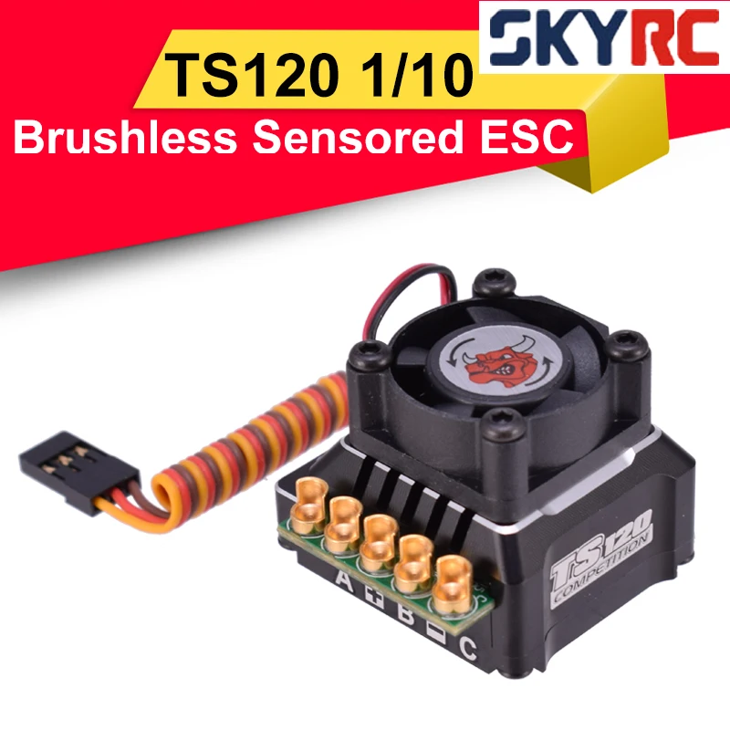 Бесщеточный датчик SKYRC TORO TS120 поддержки ed ESC бесщеточный двигатель для 1:10 1:12