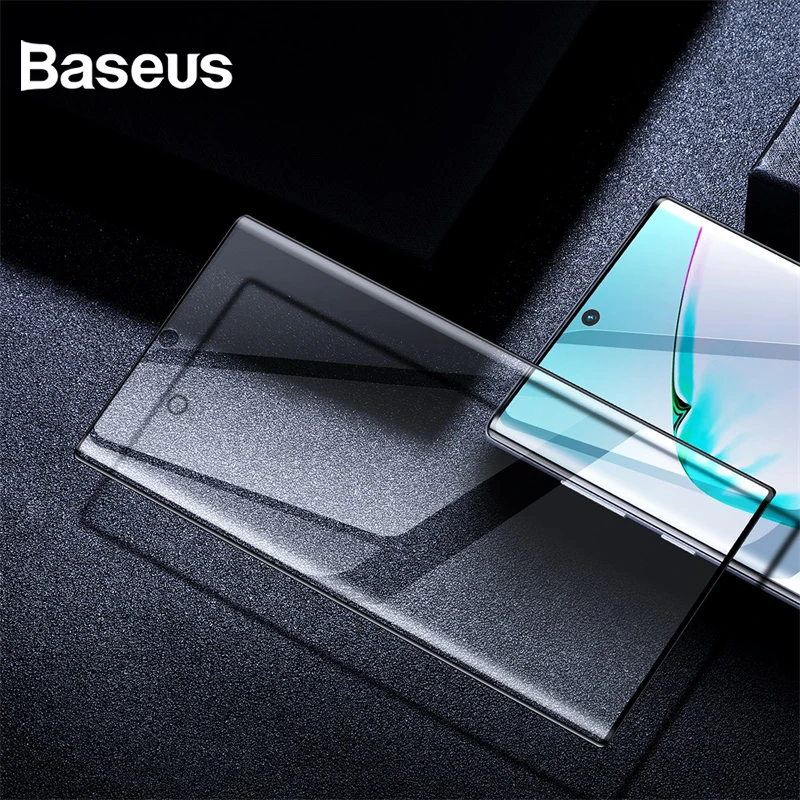 

Baseus Transparent Soft Film Full Curved Film 2Pcs For Samsung Galaxy Note10 Note10 Anti-Explosion Screen Film 0.15mm Thin Film