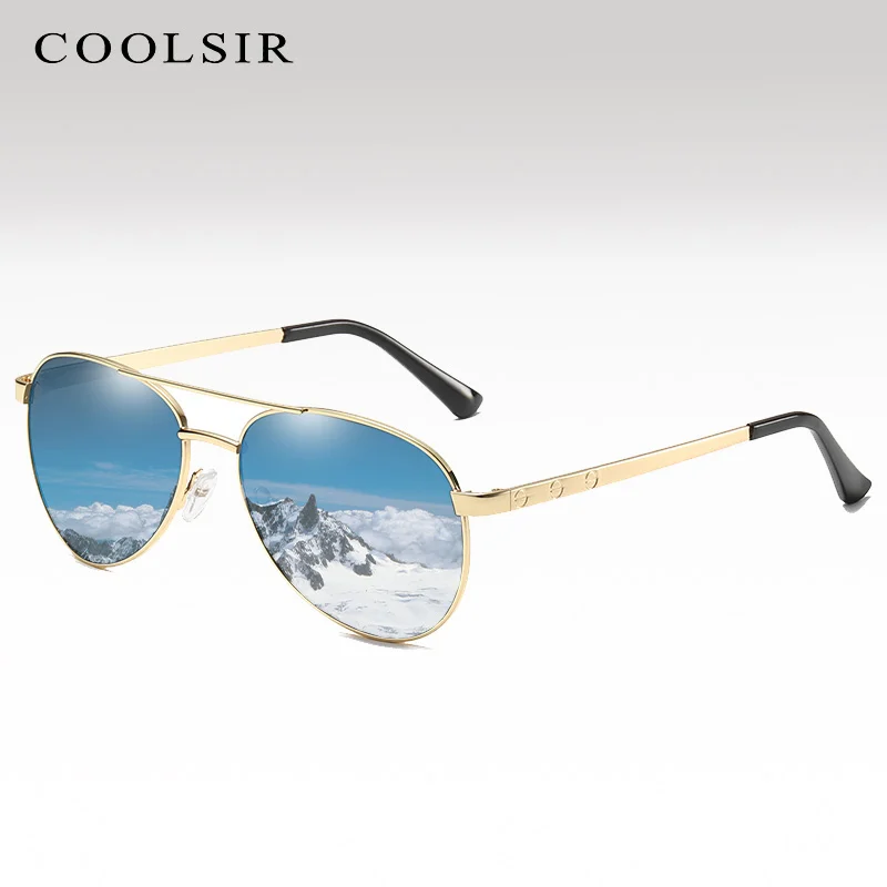 Coolsir 2020 Новые поляризованные солнцезащитные очки мужские модные 6038