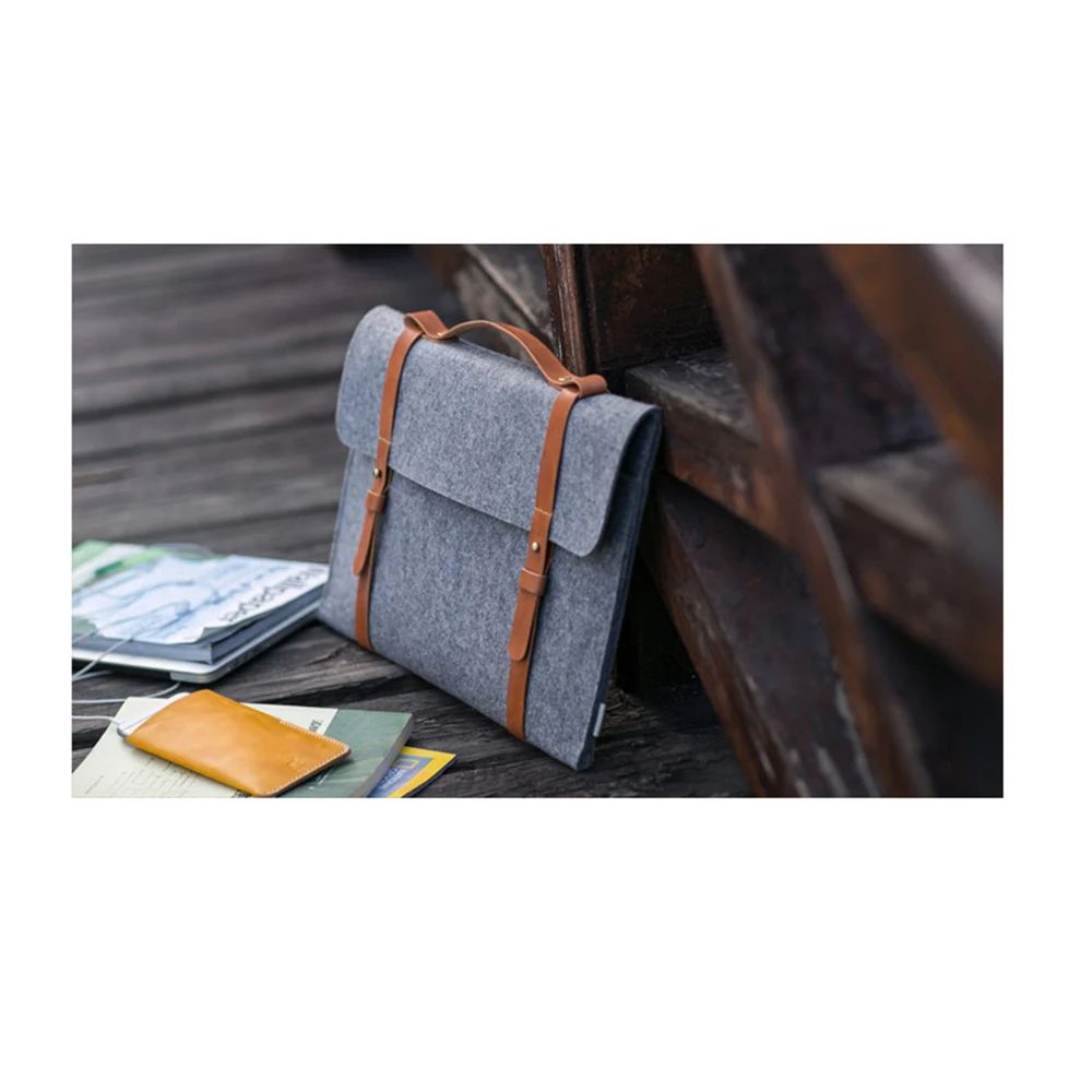 Фетровая сумка, тонкая сумка для ноутбука Macbook, Xiaomi, samsung, lenovo 13, 14, 15, чехол для ноутбука, iPad, планшета, портативный чехол