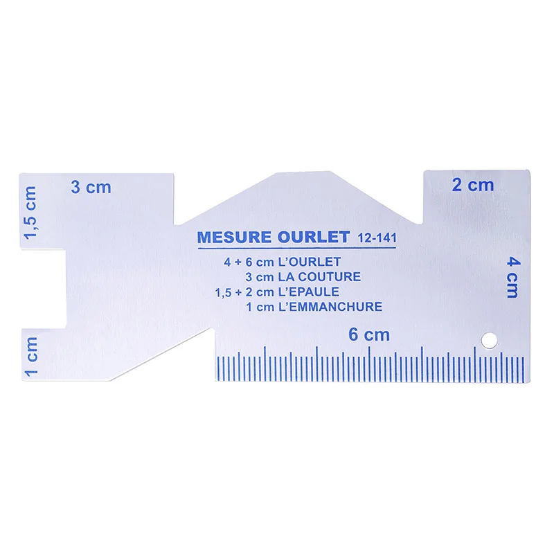 Precision Seam Measuring Gauge Metal Quilting Ruler Template Sewing Ruler For DIY Sewing Quilting Craft best Needle Arts & Craft