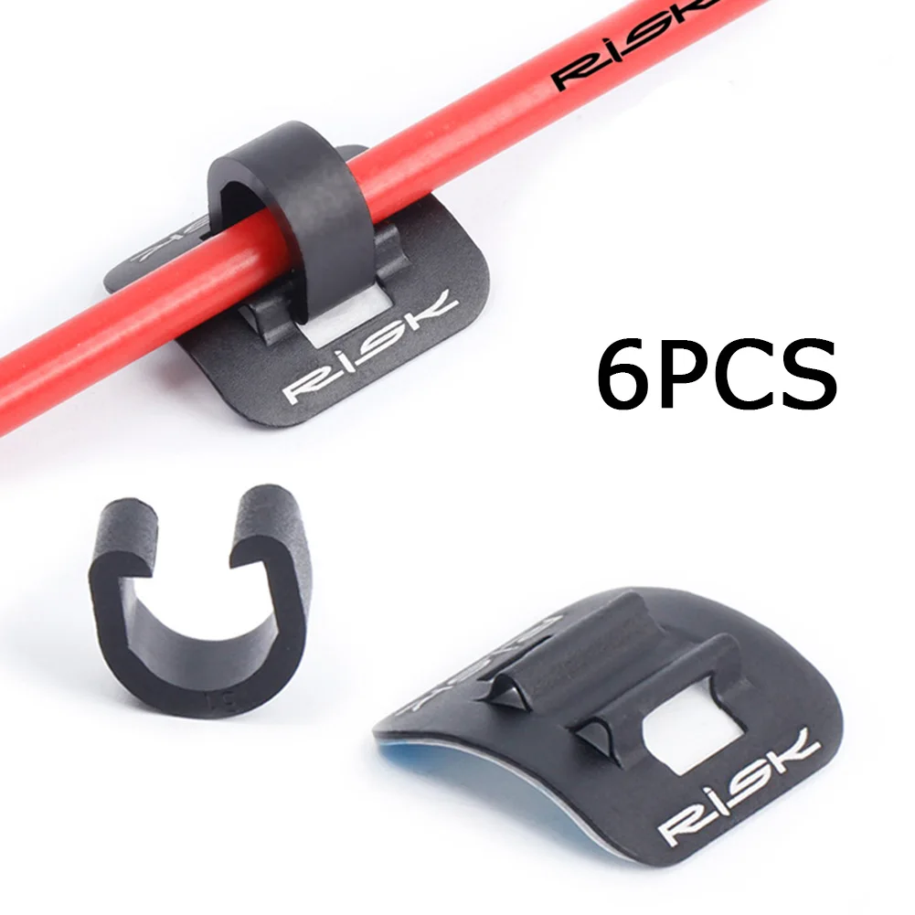 6pcs Bike Oil Tube Fixed Clamp Conversion Trap Adapter Bicycle Shifter