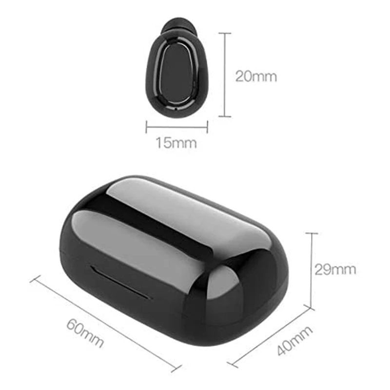 Bluetooth 5 0 Earphone Wireless LED Display TWS Stereo Sport Waterproof Stereo Earbuds Headset Headphone