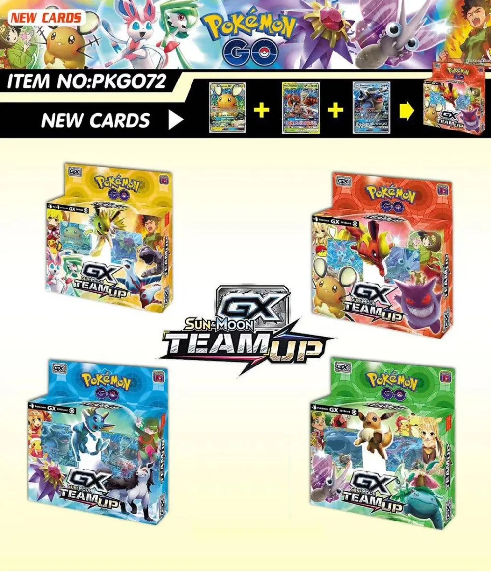 56-Cards-Per-Box-New-POKEMON-Card-English-Version-Pokemon-Sm11-Ptcg-Battle-Collection-Card-Box