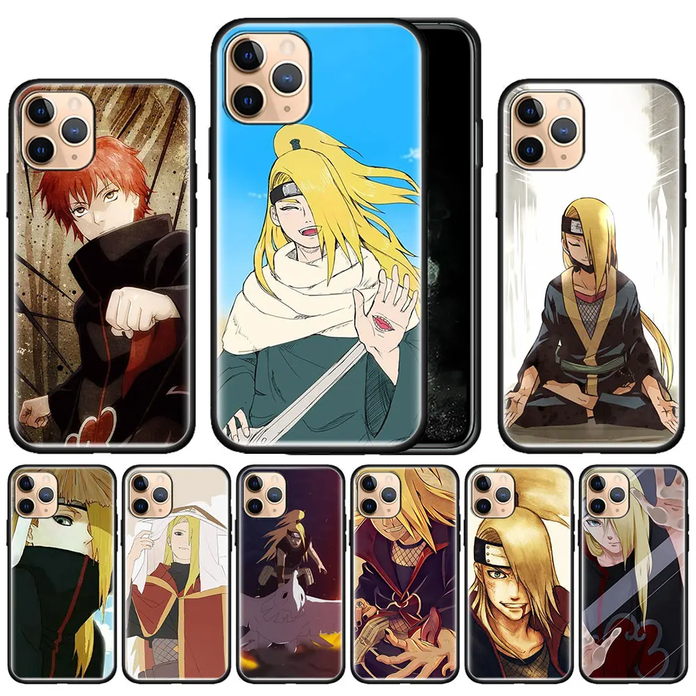 Чехол Deidara blondes Birds для Apple iphone 11 Pro Max XS X XR 7 8 6 6S Plus 5 5S SE Черный силиконовый чехол