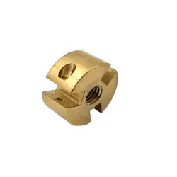 Peças personalizadas do acoplamento da trituração do cnc
