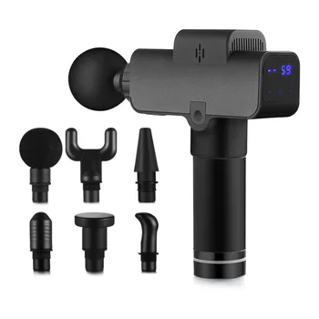 

Massage Gun Muscle Relaxation Massager Vibration Fascial Gun Fitness Equipment Noise Reduction Design For Male Female
